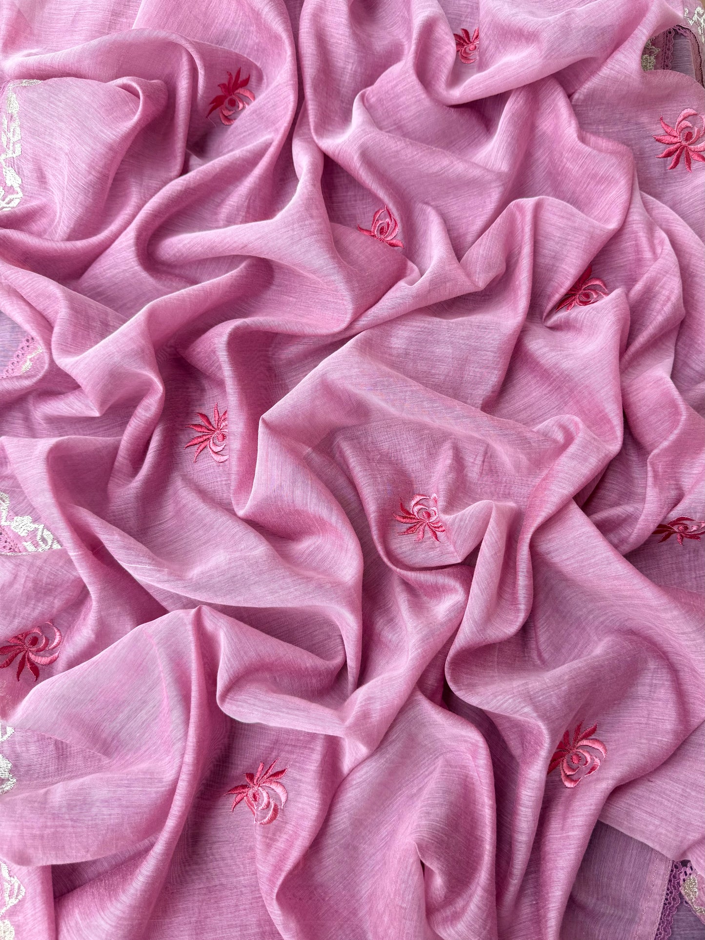 Luxurious Mul chanderi butterfly suit