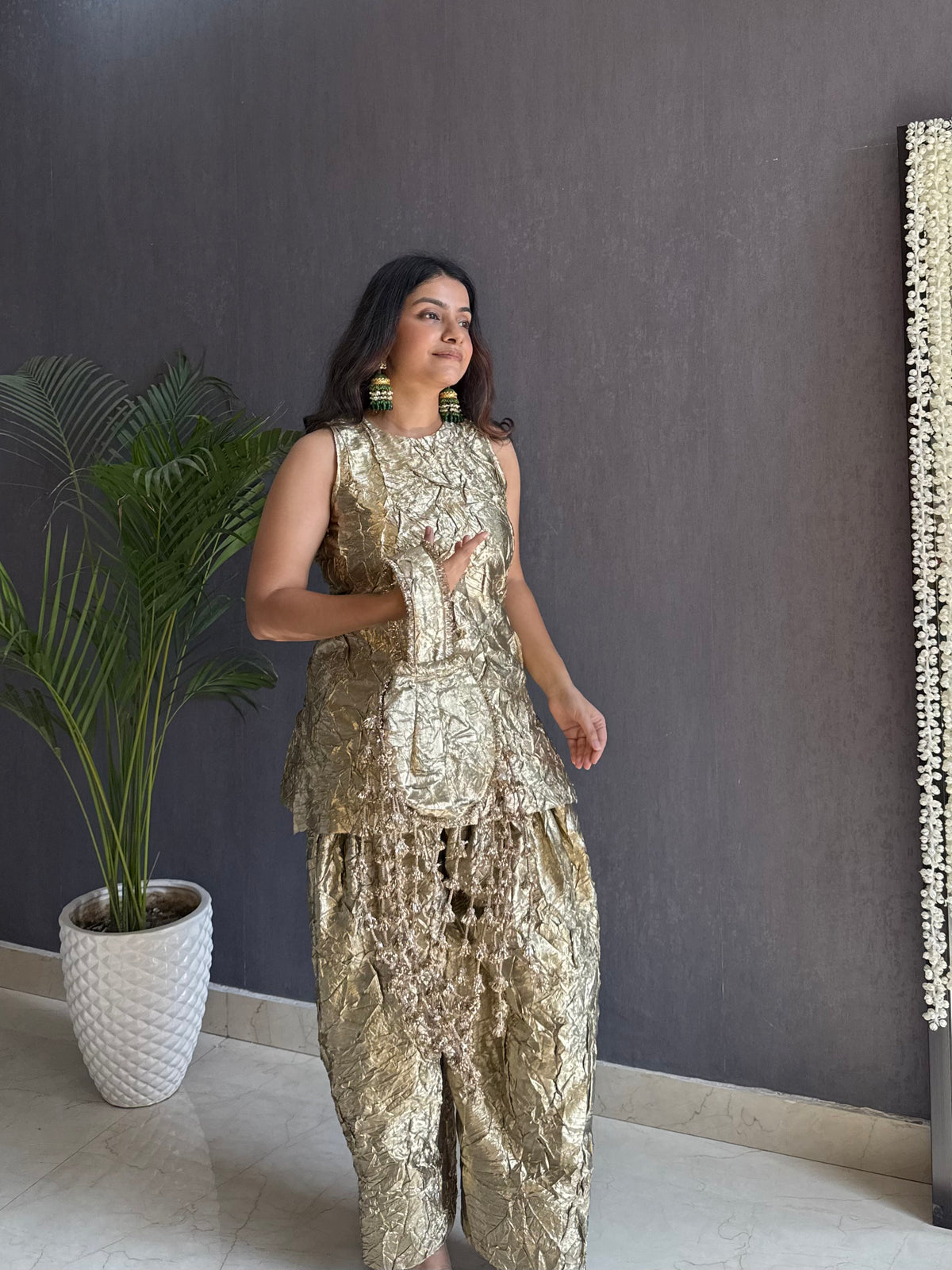 Gold Coord Set~without Potli