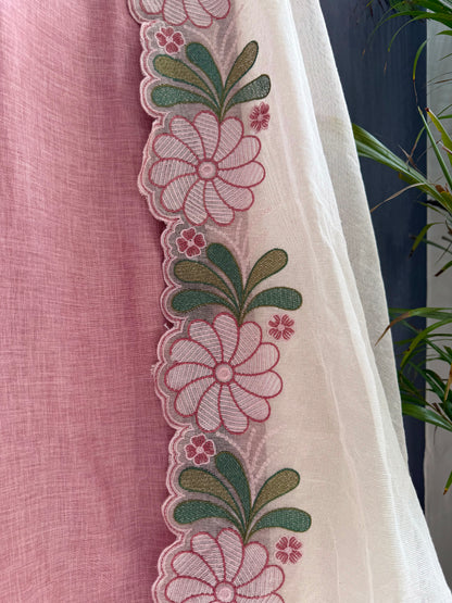 Premium Linen floral suit