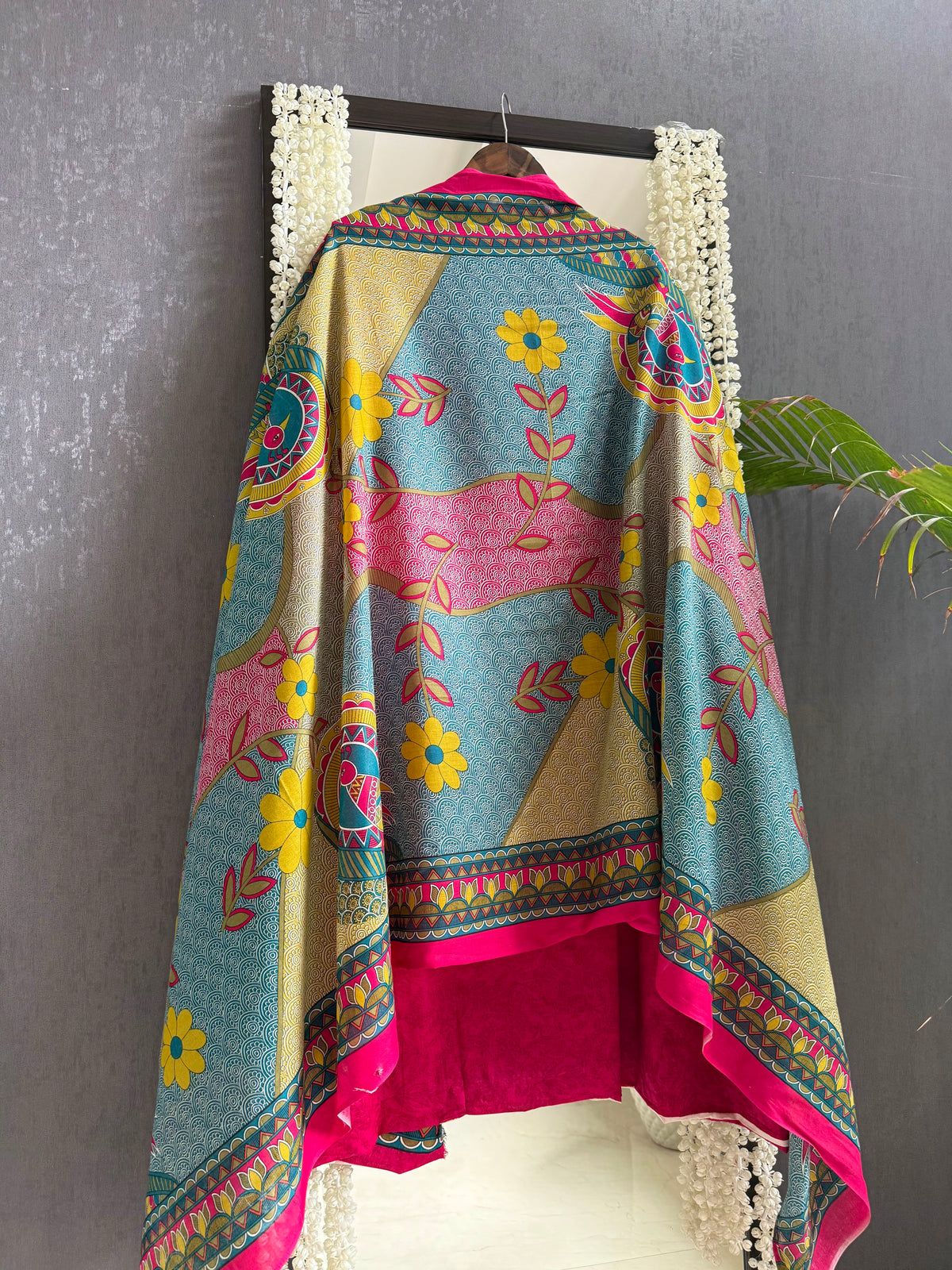 Mulmul cotton tribal art suit