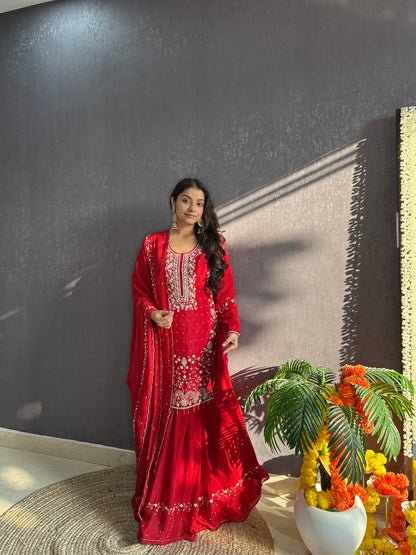 Handwork Lehenga set
