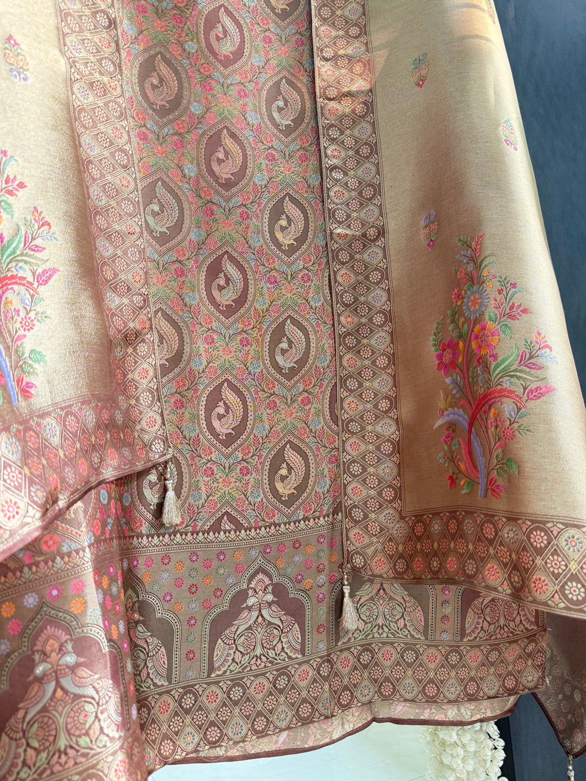 Meenakari Benarsi Peacock suit