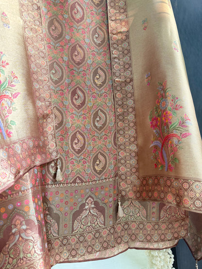 Meenakari Benarsi Peacock suit
