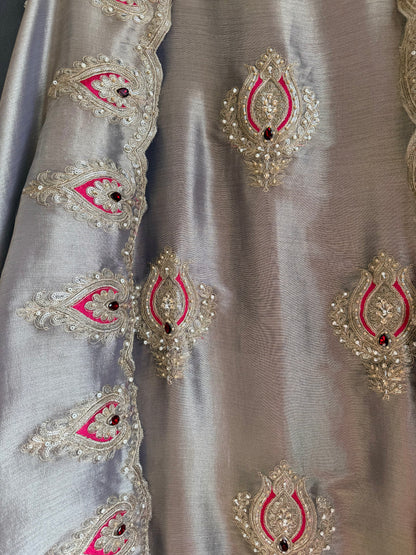 Luxurious bejewelled suit