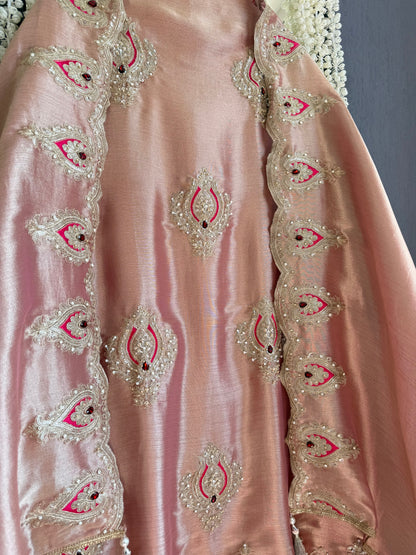 Luxurious bejewelled suit