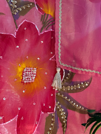Premium handpainted handwork suit
