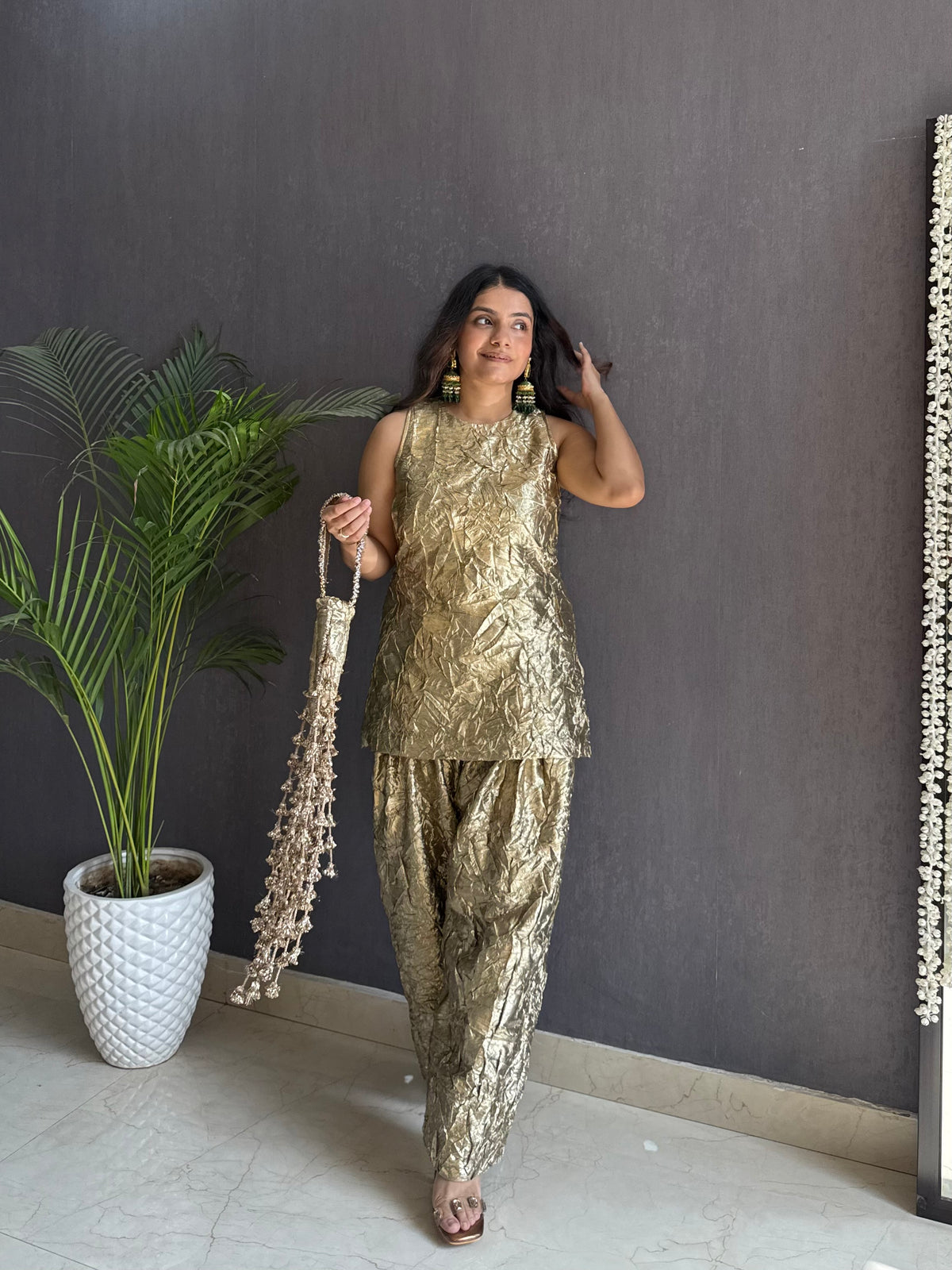 Gold Coord Set~without Potli