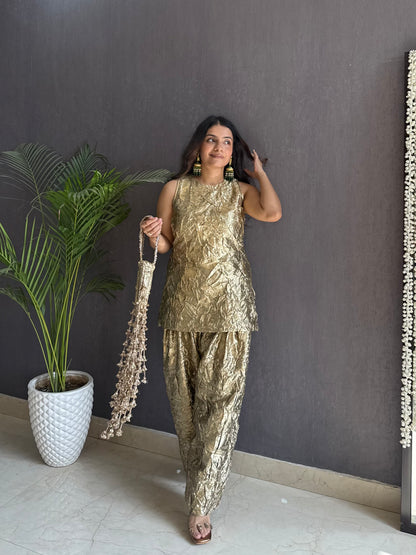 Gold Coord Set~without Potli