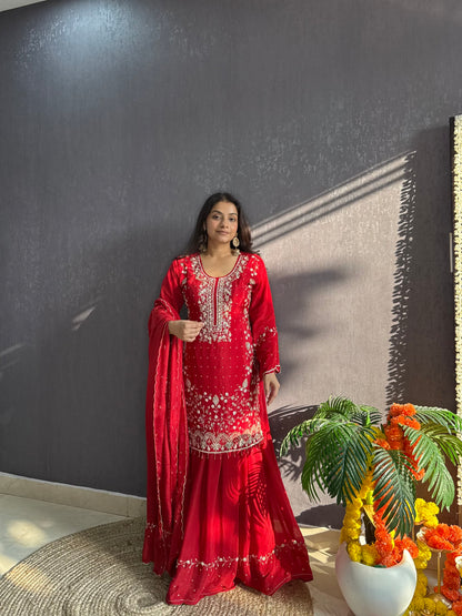 Handwork Lehenga set