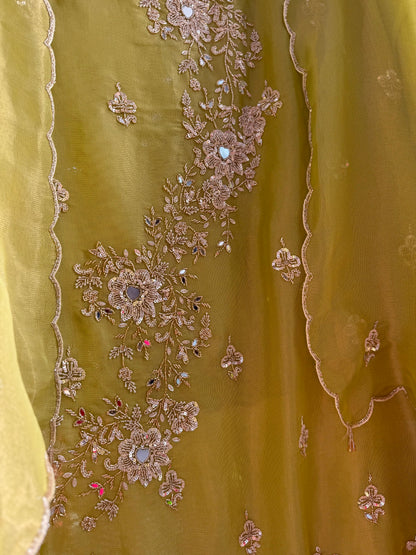 Luxurious hearts handwork suit