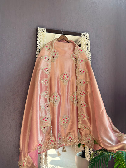 Luxurious bejewelled suit