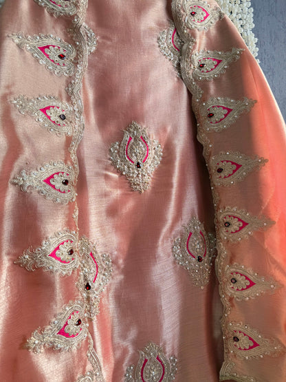 Luxurious bejewelled suit