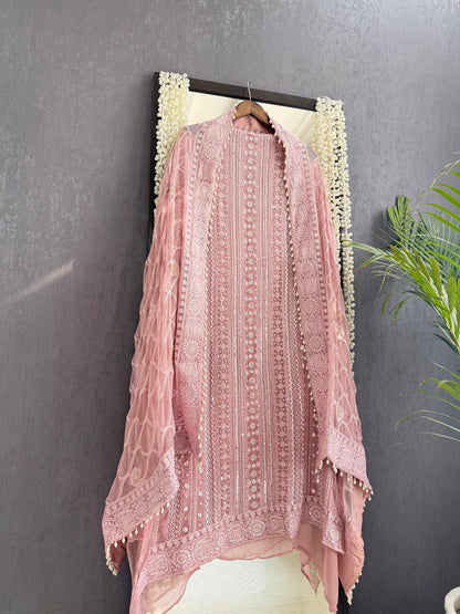Lucknowi handwork suit