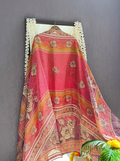 Premium Burberry silk handwork suit