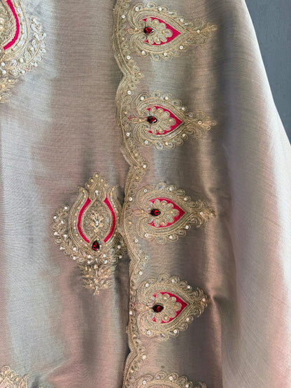 Luxurious bejewelled suit