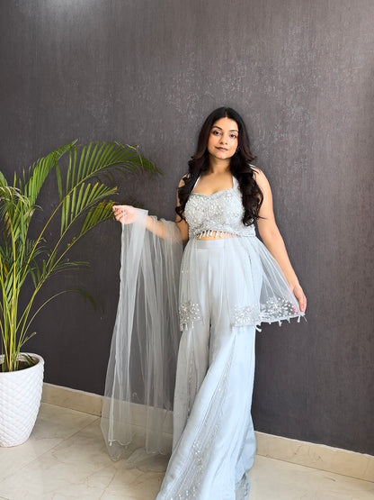 Handwork sharara set