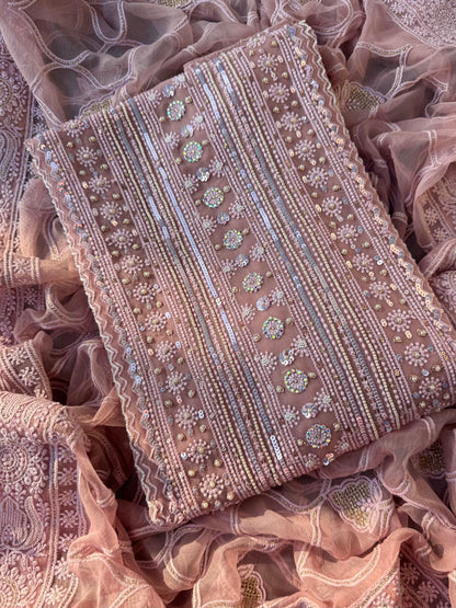 Lucknowi handwork suit