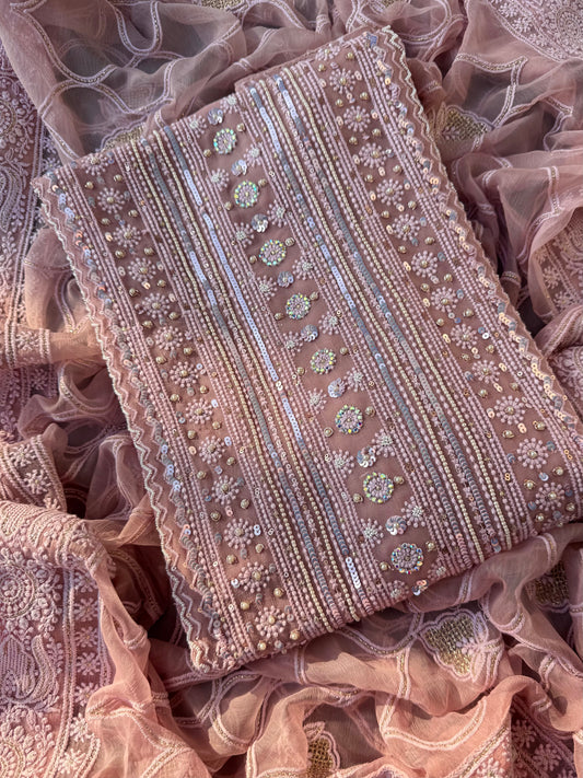 Lucknowi handwork suit