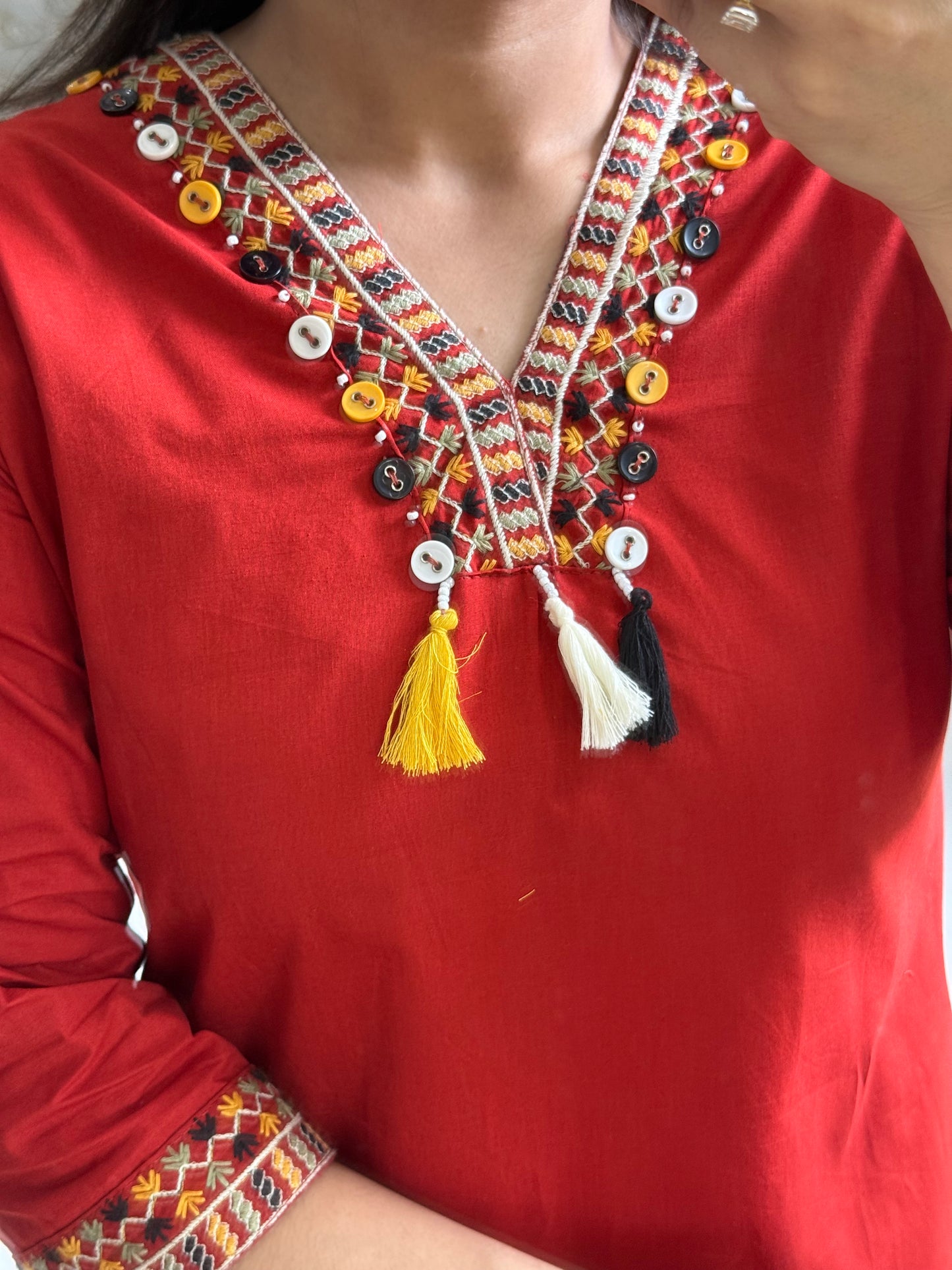 Cotton tribal coord set