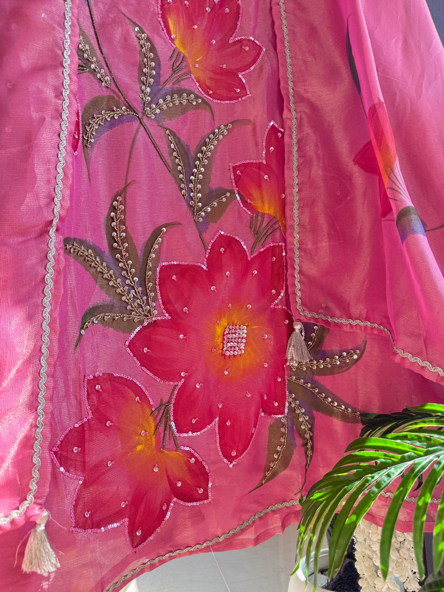 Premium handpainted handwork suit
