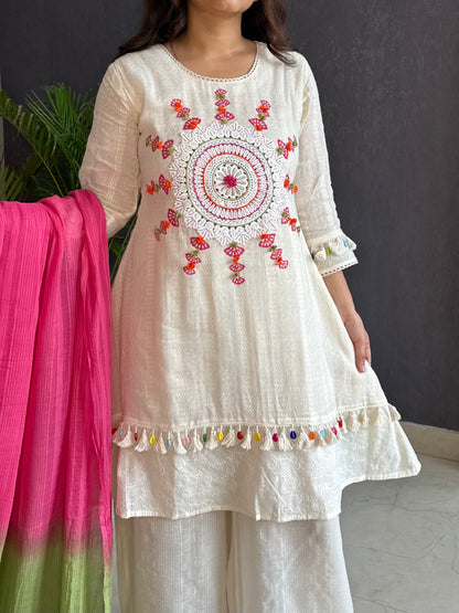 Pure cotton designer kurta set