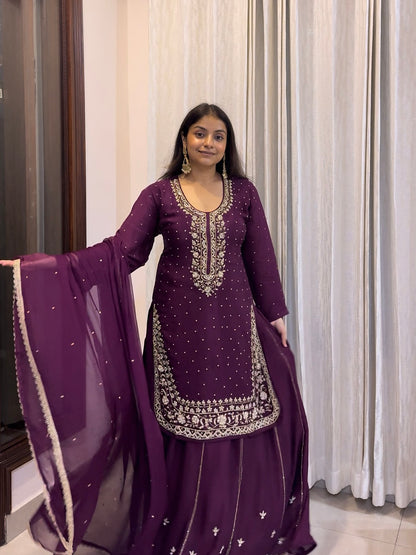 Handwork Lehenga set