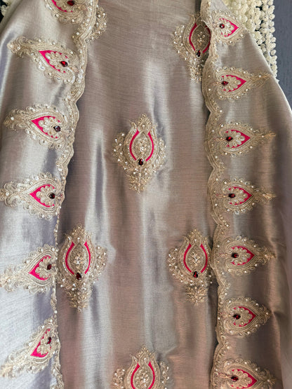 Luxurious bejewelled suit