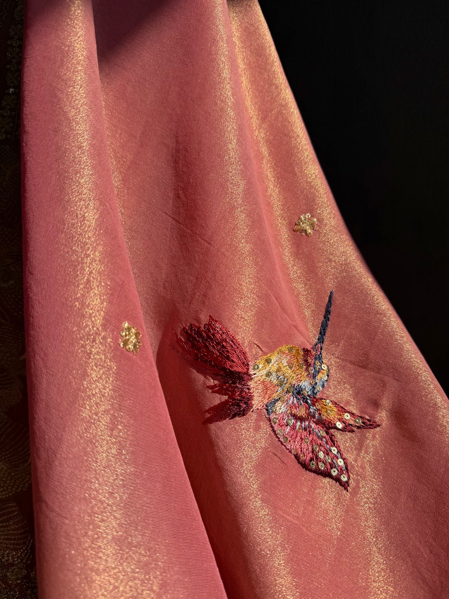 Luxurious birds handwork birds suit
