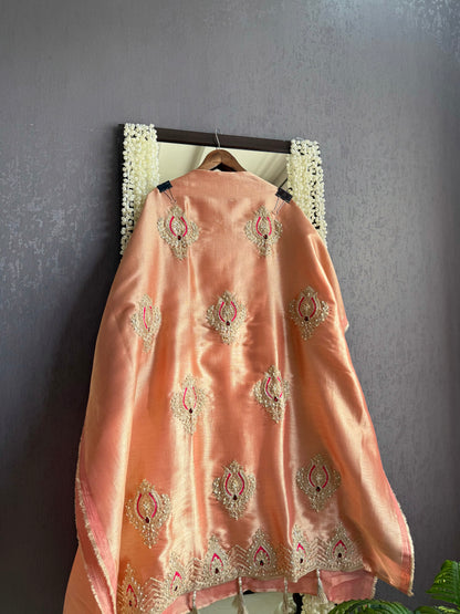 Luxurious bejewelled suit