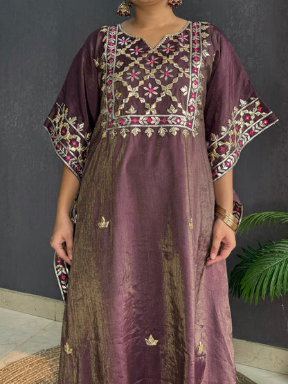 Gotapatti kaftan set