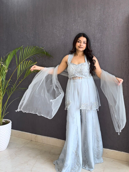 Handwork sharara set