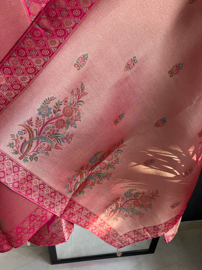 Meenakari Benarsi Peacock suit