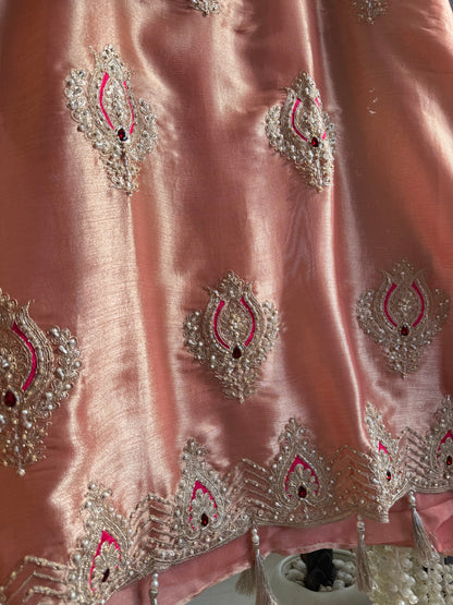 Luxurious bejewelled suit