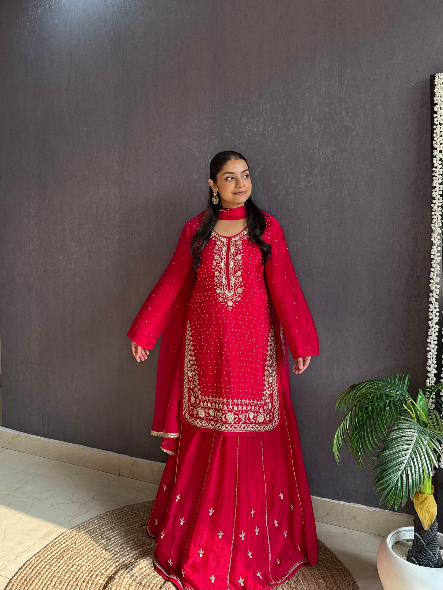 Handwork Lehenga set
