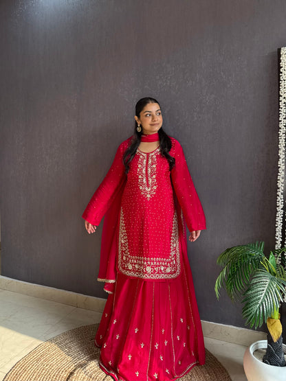 Handwork Lehenga set