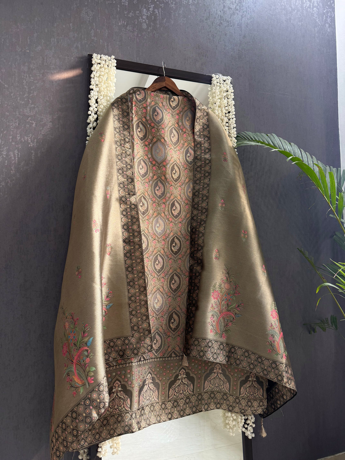 Meenakari Benarsi Peacock suit
