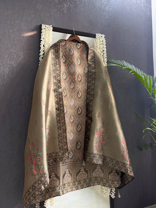 Meenakari Benarsi Peacock suit
