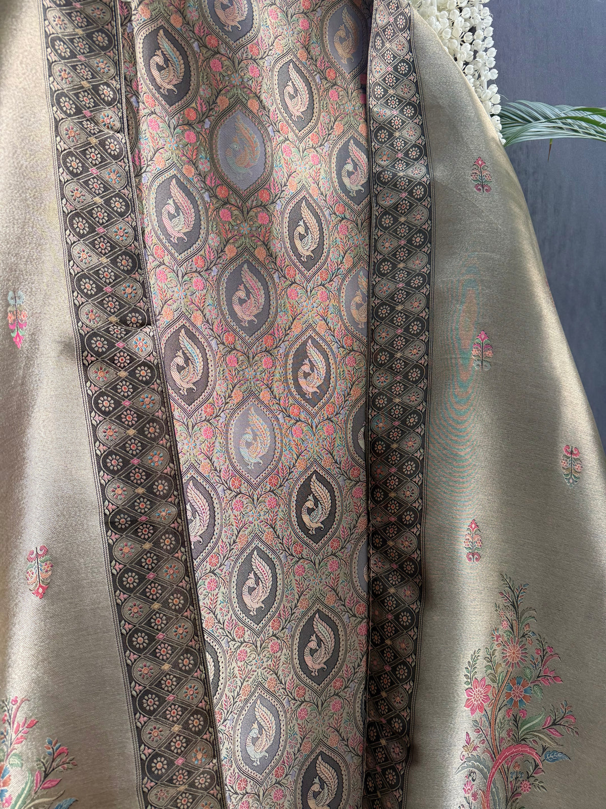 Meenakari Benarsi Peacock suit
