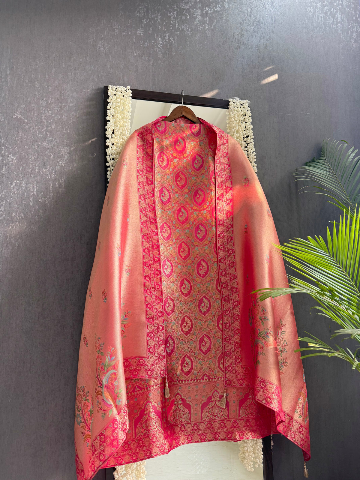 Meenakari Benarsi Peacock suit