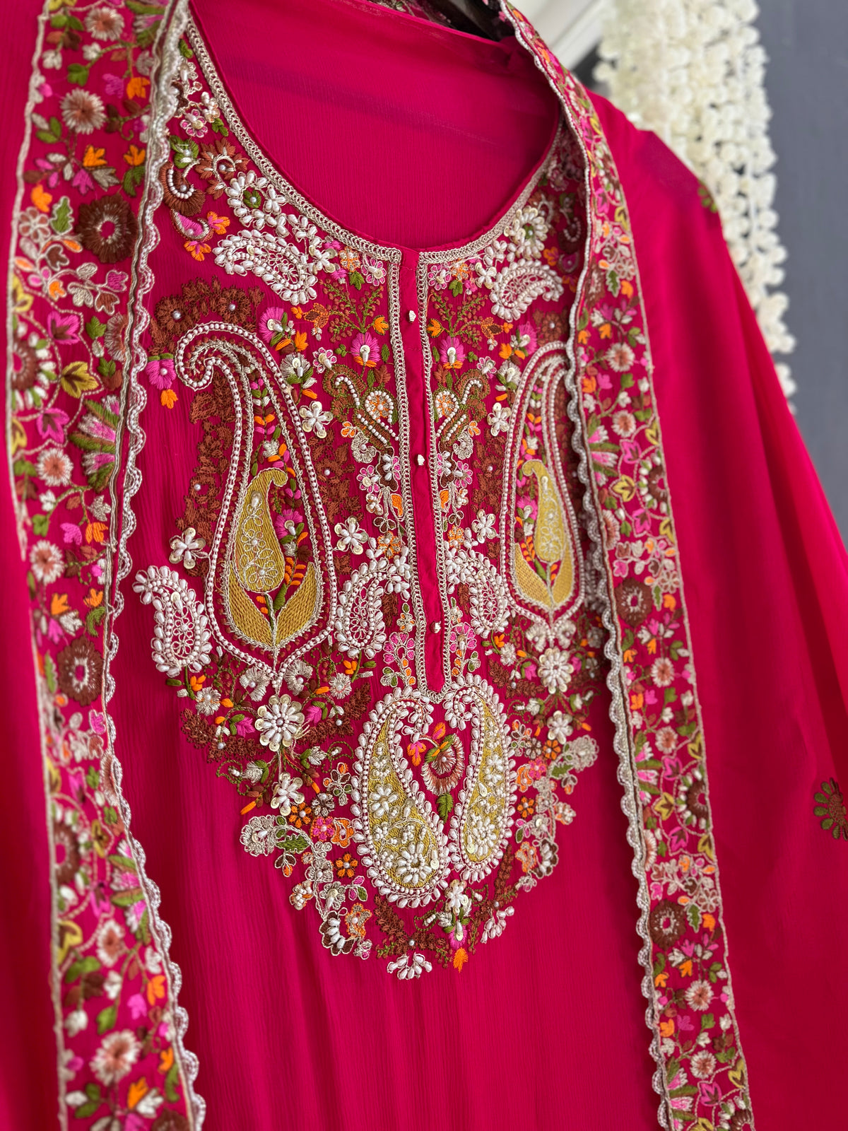 Luxurious dreamy handwork suit