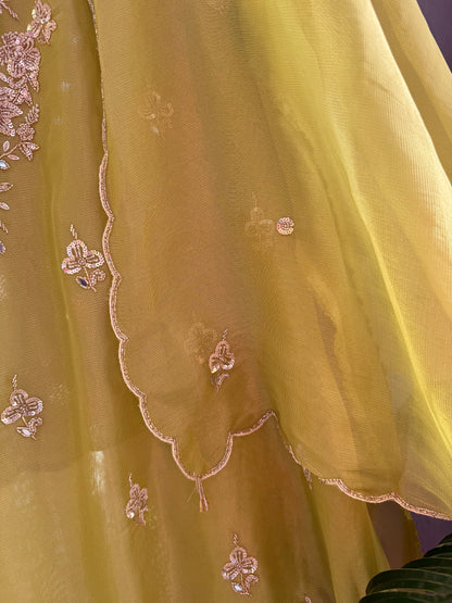 Luxurious hearts handwork suit