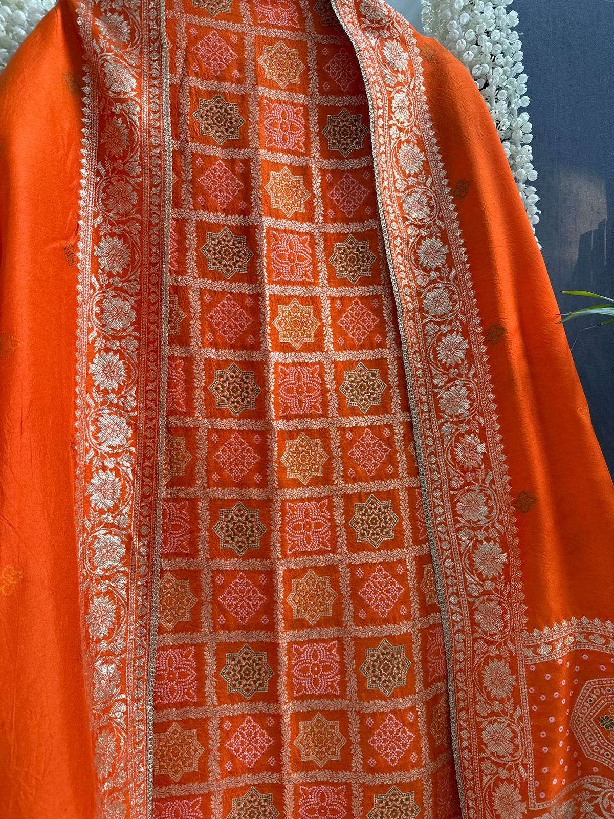 Meenakari Benarsi gharchola suit