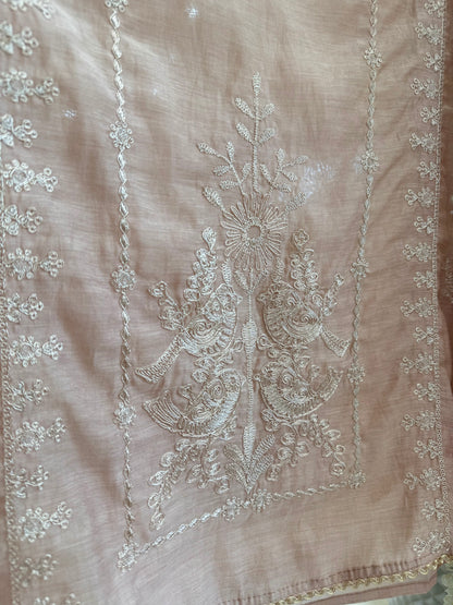 Luxurious Mul chanderi dori sitara suit