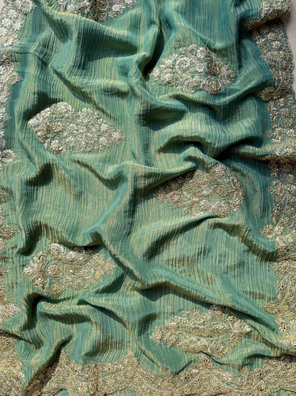 Luxurious Benarsi Tissue silk suit