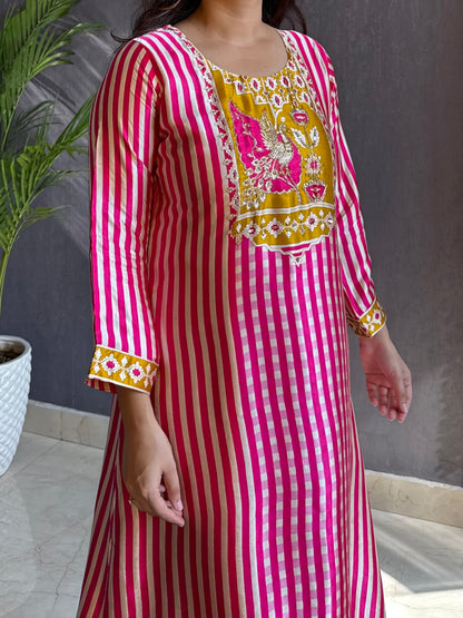 Festive gajji silk coord set