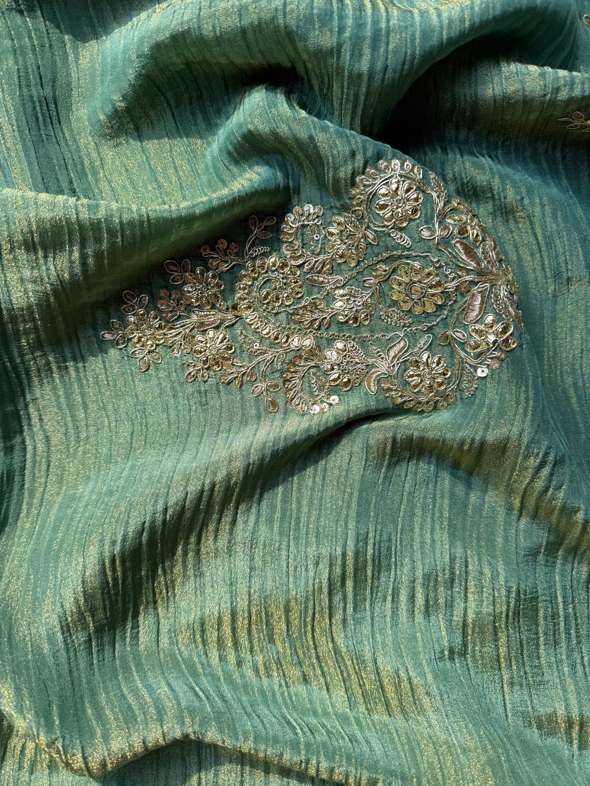 Luxurious Benarsi Tissue silk suit