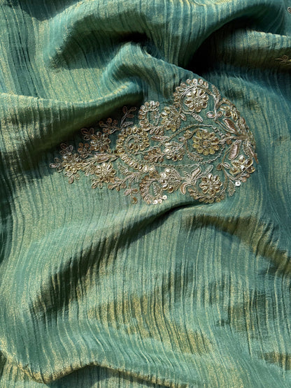 Luxurious Benarsi Tissue silk suit