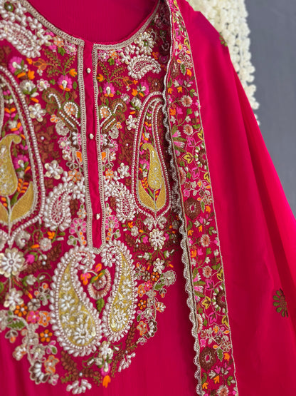 Luxurious dreamy handwork suit
