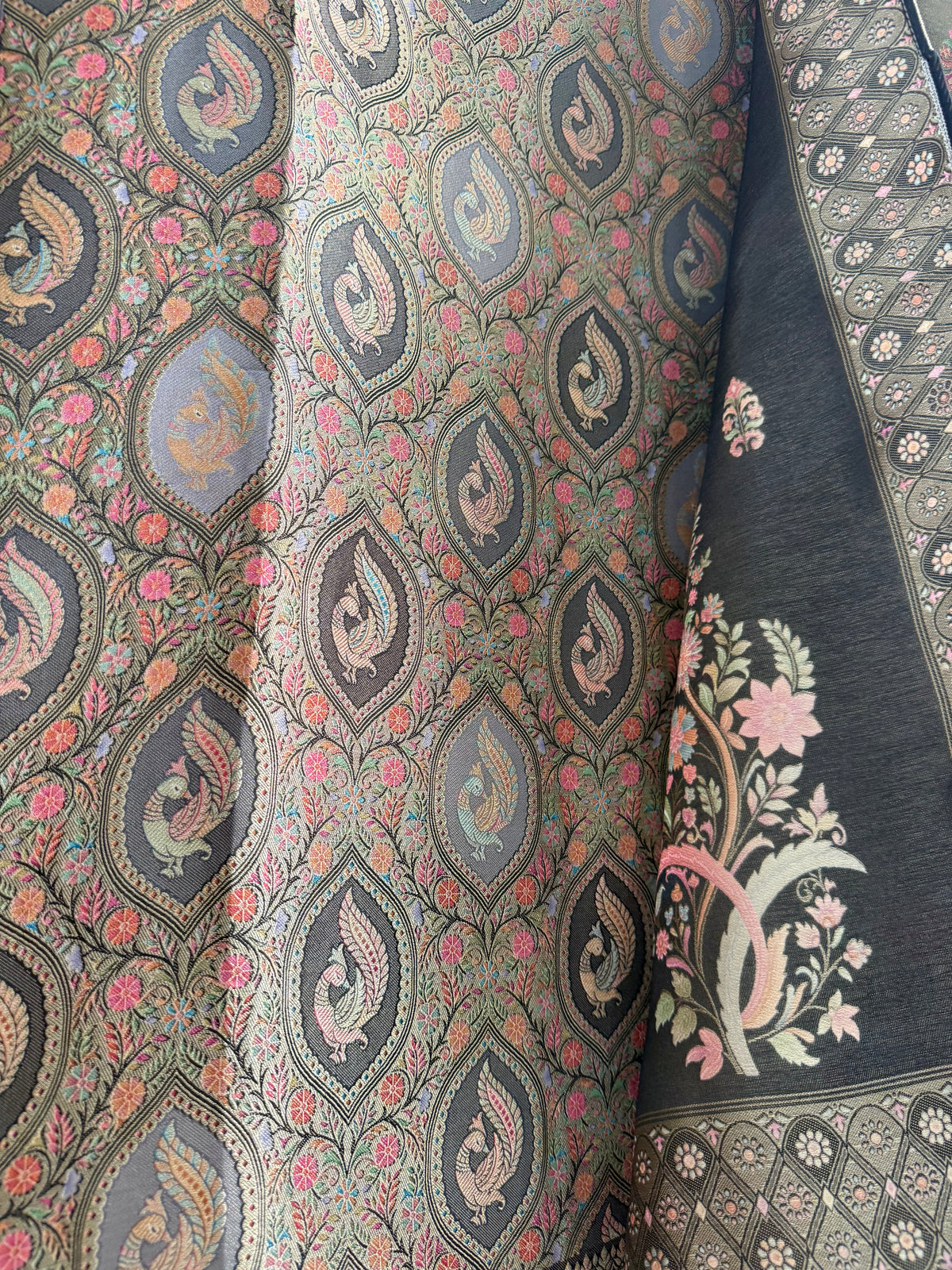 Meenakari Benarsi Peacock suit