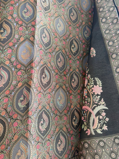 Meenakari Benarsi Peacock suit